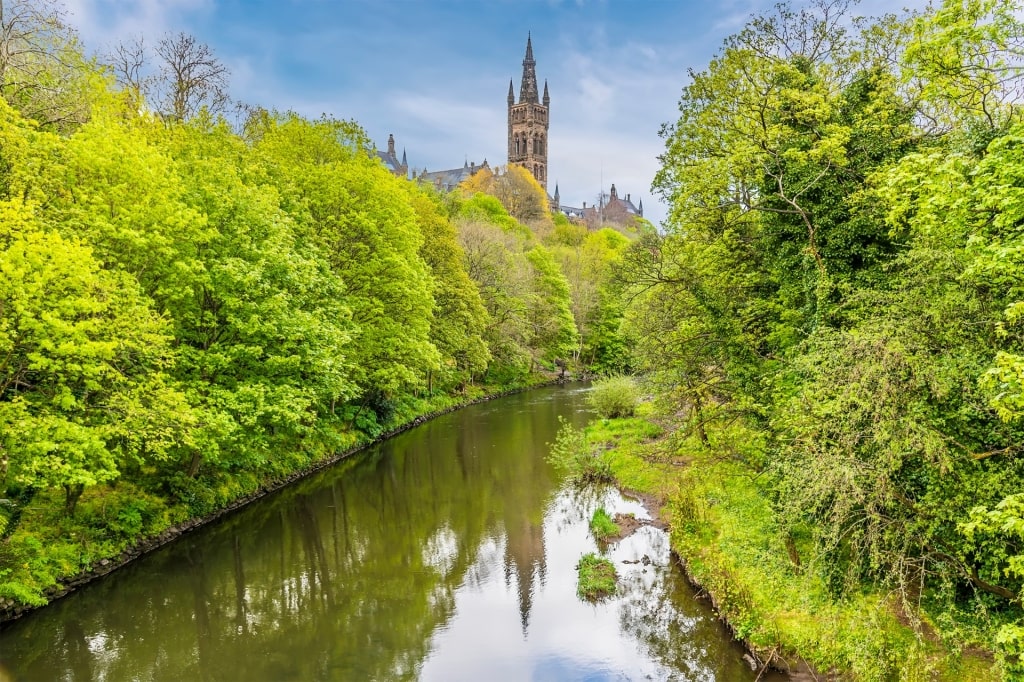 Kelvin Walkway, one of the best hikes near Glasgow