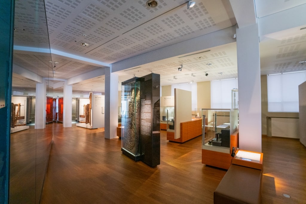 View inside the National Museum of Iceland