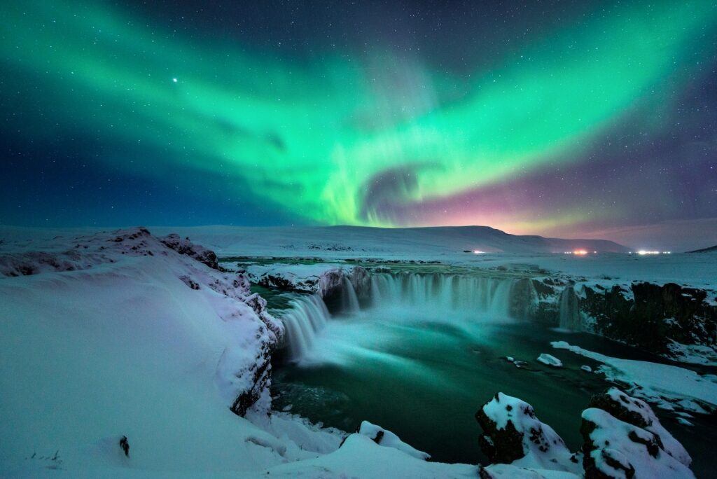 Northern Lights as seen from Iceland
