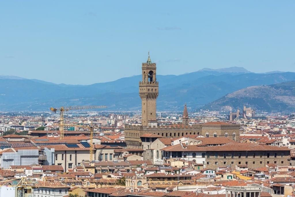 Cityscape of Piazza della Signoria, Florence