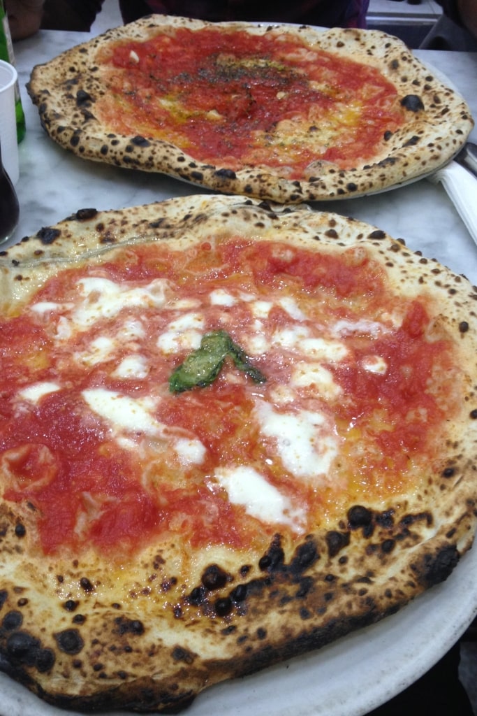 Pizza in L’Antica Pizzeria da Michele