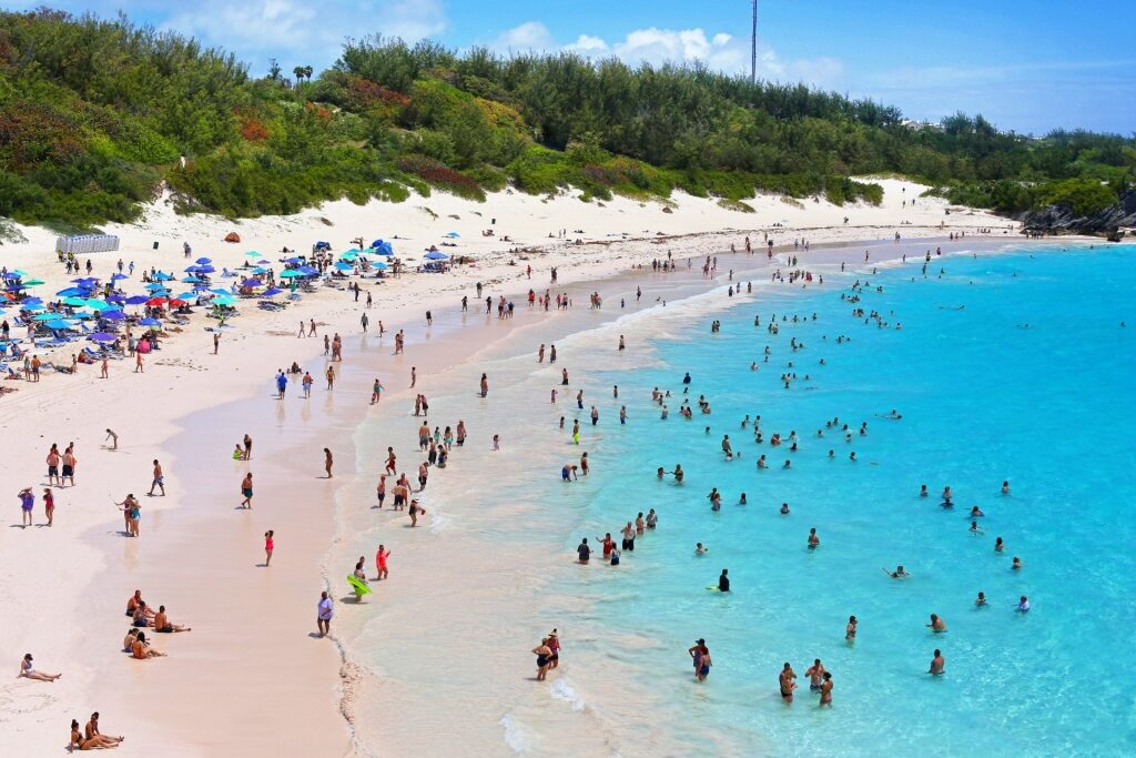 Pink sand beaches - Horseshoe Bay Beach, Bermuda