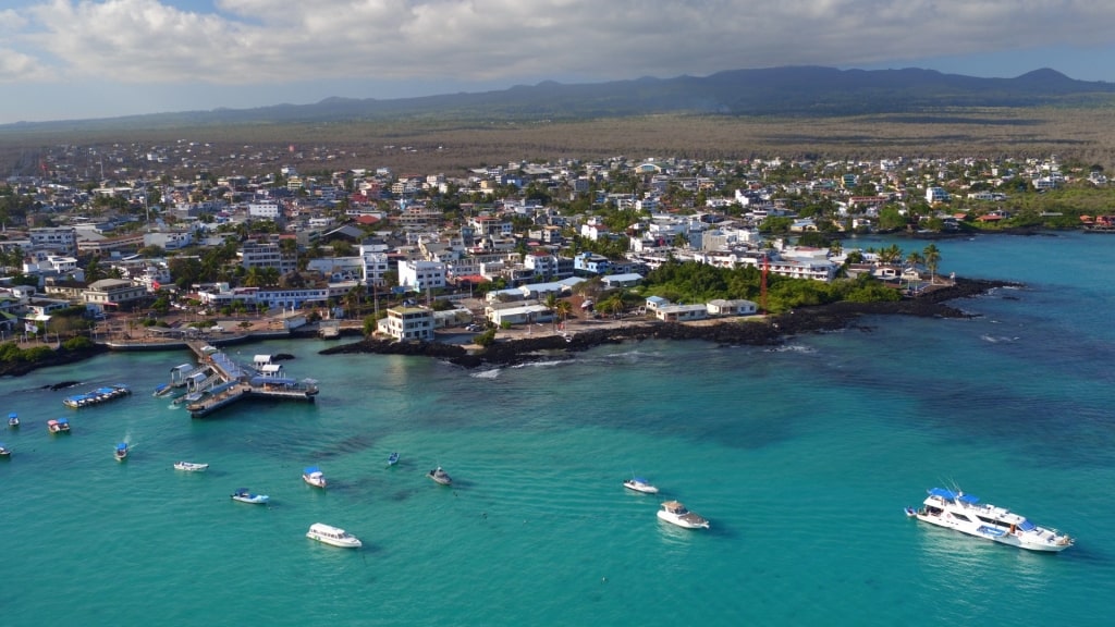 Waterfront of Puerto Ayora