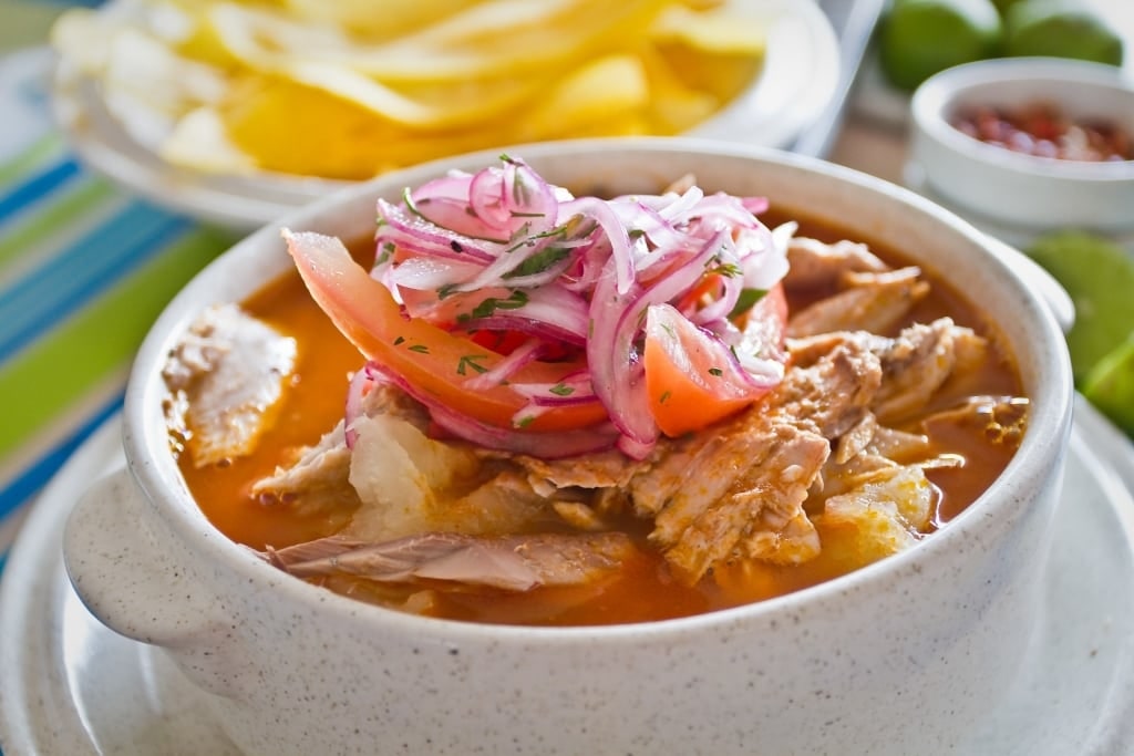 Bowl of encebollado