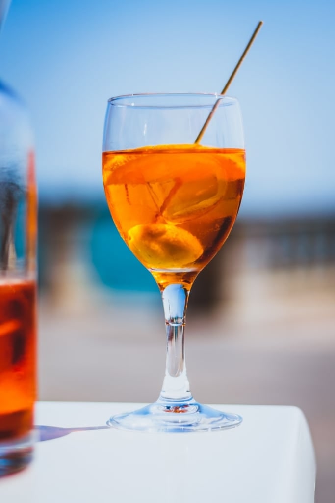 Glass of Etna Spritz