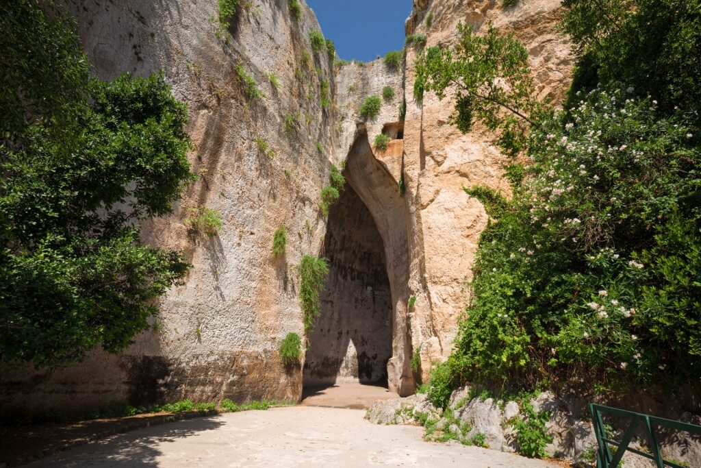 Rock formations called Ear of Dionysus