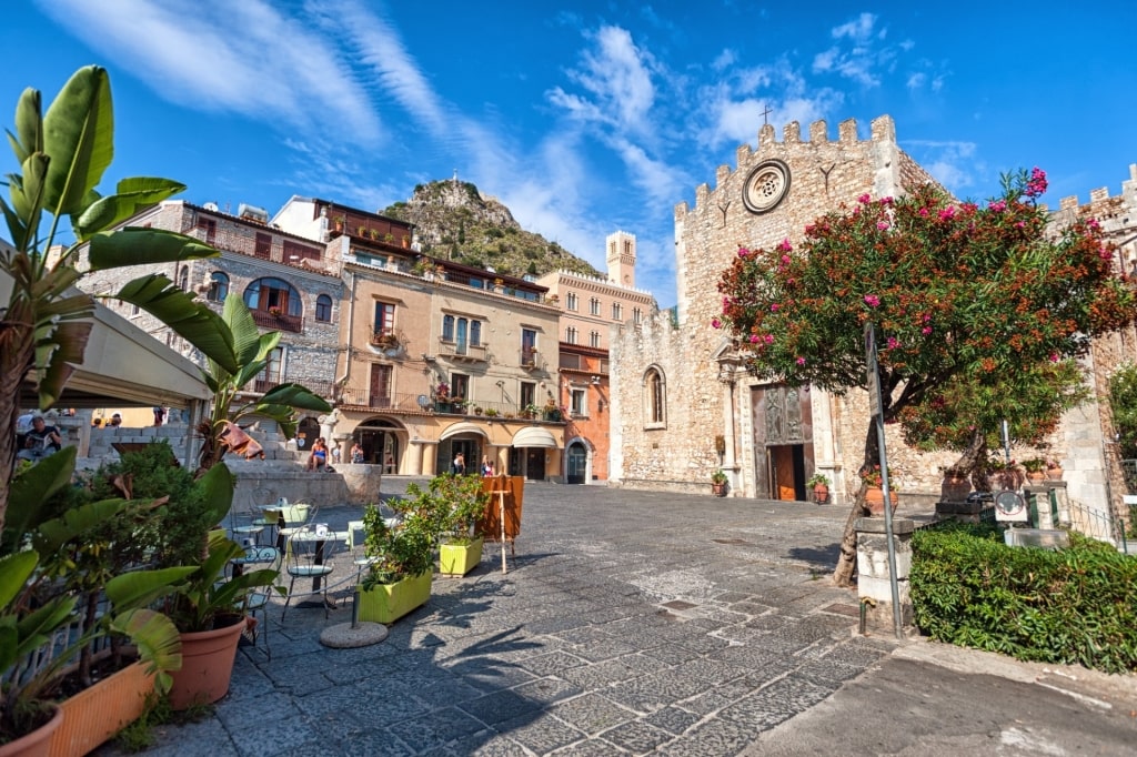 Street view of Taormina