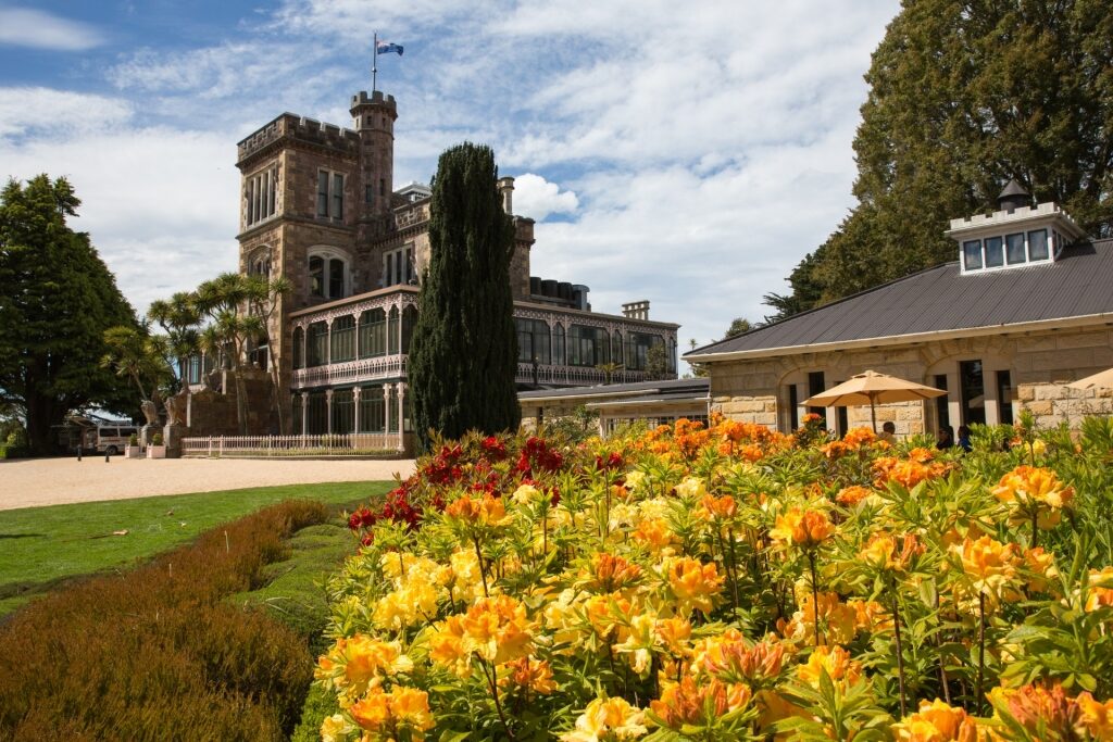 Visit the Larnach Castle, one of the best things to do in Dunedin