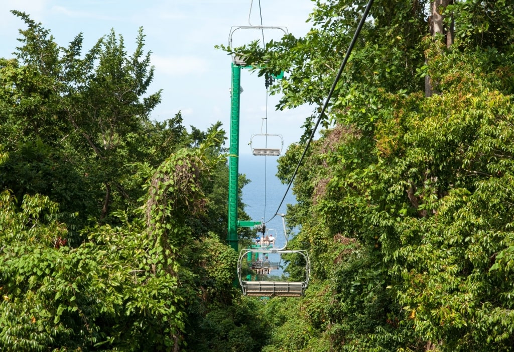 Take the Sky Explorer, one of the best things to do in Ocho Rios