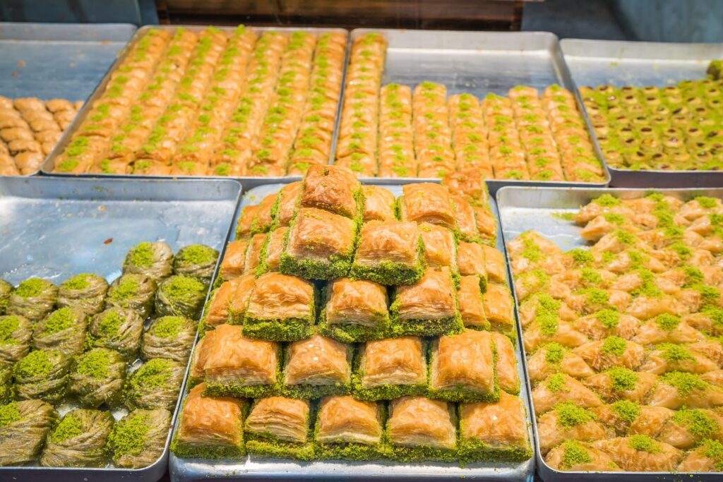 Slices of Baklava