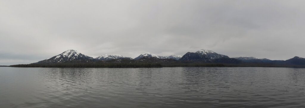 View of Annette Island from the water