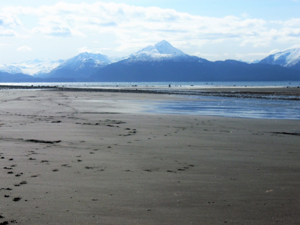 Quiet beach of Bishop’s Beach, Homer