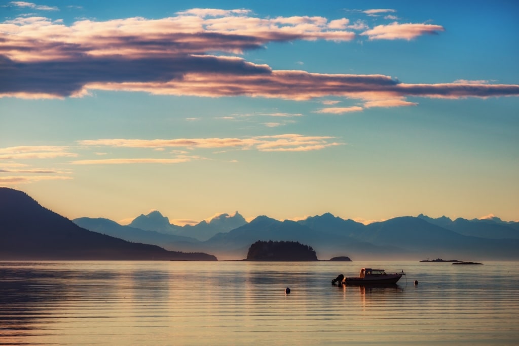 View from Lena Harbor, Juneau