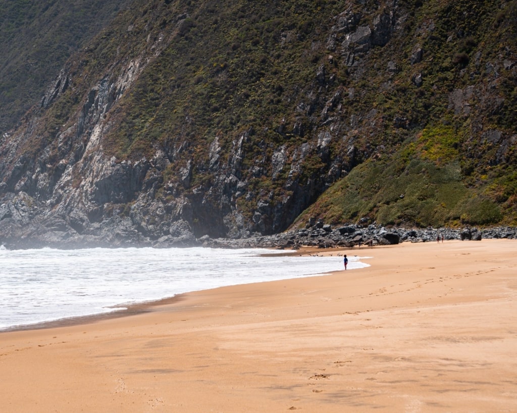 Playa Chica Laguna Verde, one of the best beaches in Chile