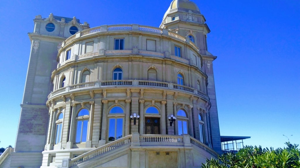 Exterior of the iconic Gran Hotel Casino Carrasco, Montevideo