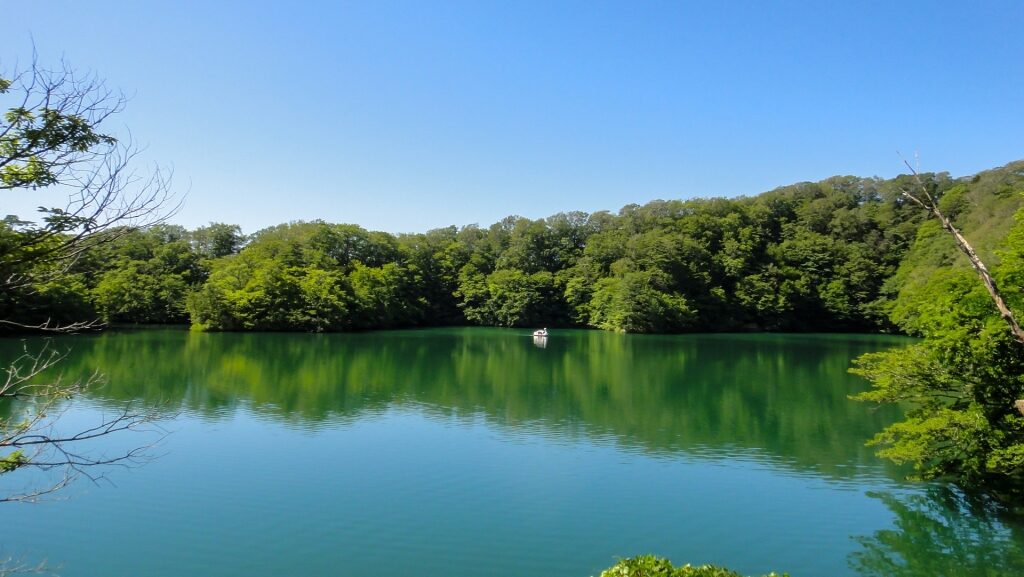 Lake in Shirakami-Sanchi Forest, Aomori