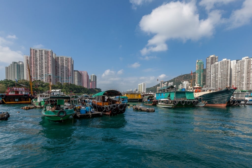 Skyline of Hong Kong