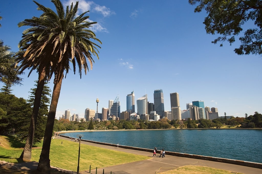 Skyline of Sydney