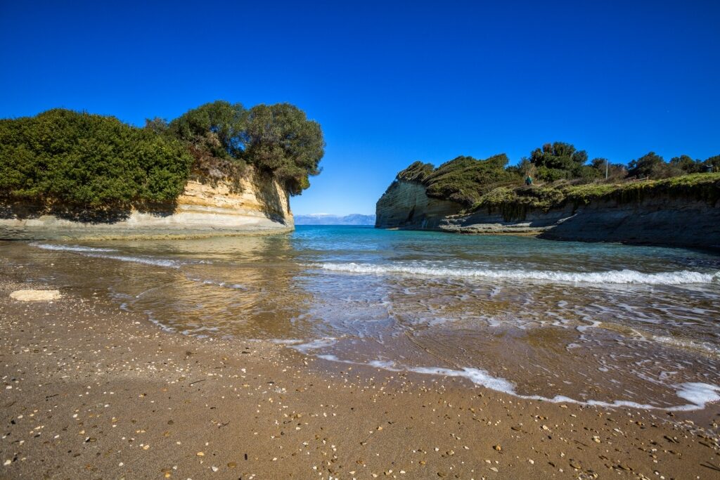 Kanali tou Erota, one of the best Corfu beaches