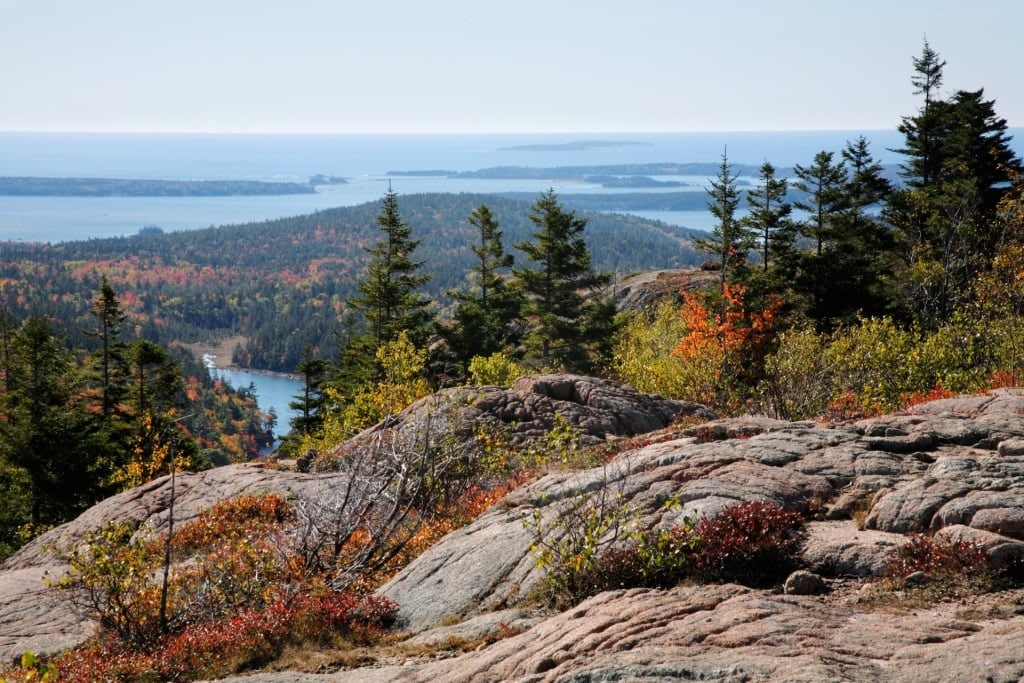 View from the top of Cadillac Mountain