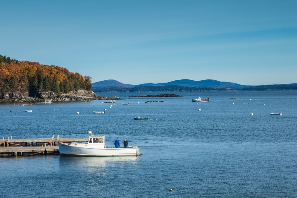 View of Mount Desert Island