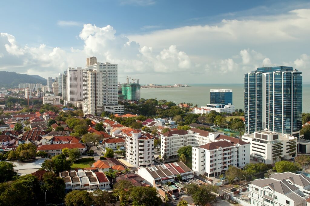 Skyline of George Town