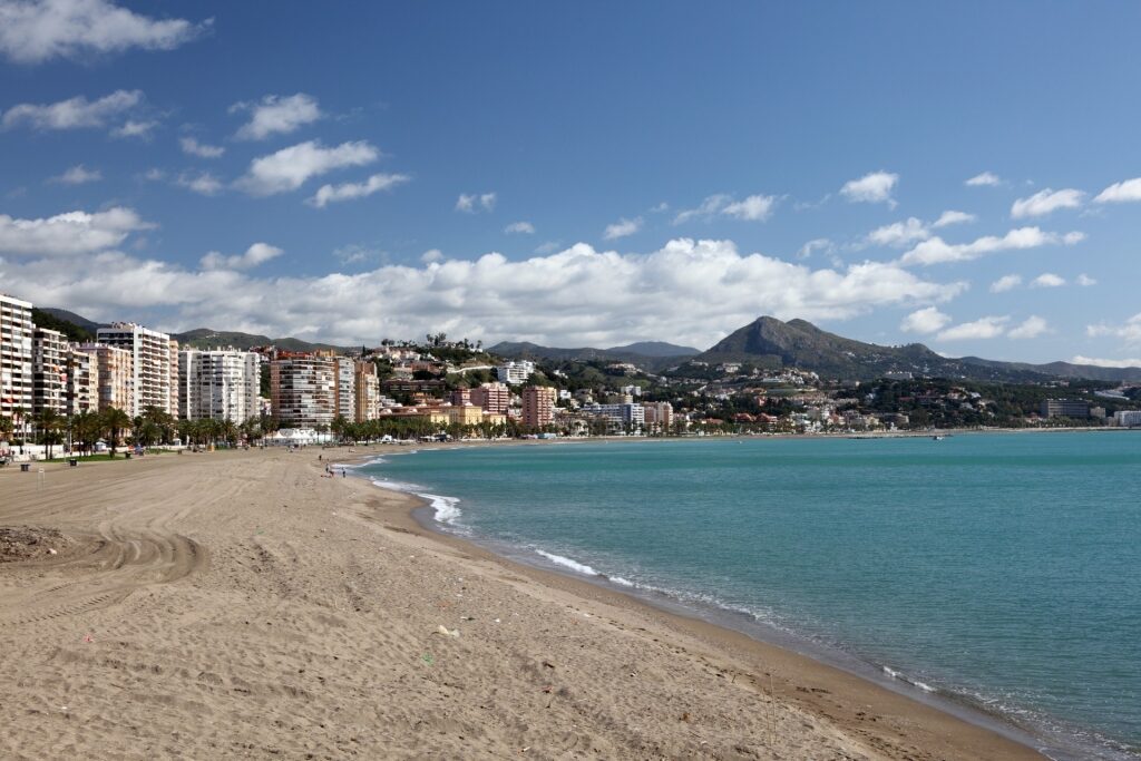 Playa De La Caleta, one of the best Malaga beaches