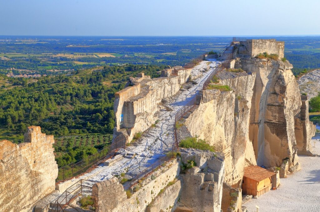 Walls of Les Baux-de-Provence