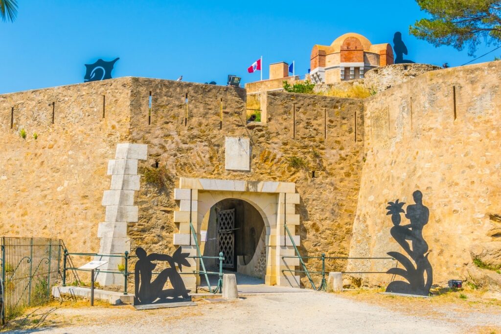 Facade of the Citadel & Museum of Maritime History, Saint Tropez
