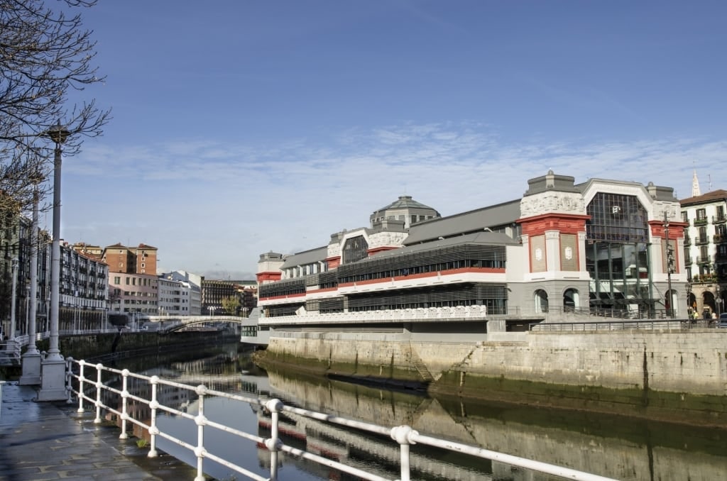 Exterior of Mercado de la Ribera, Bilbao