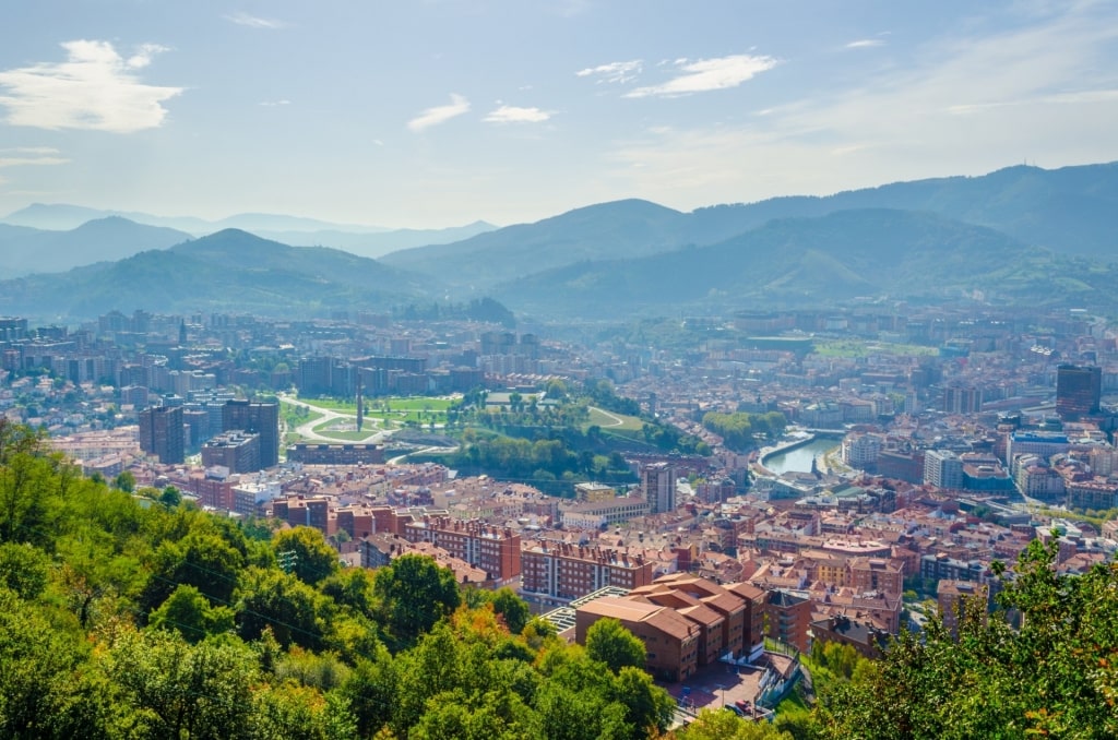 View from Mount Artxanda