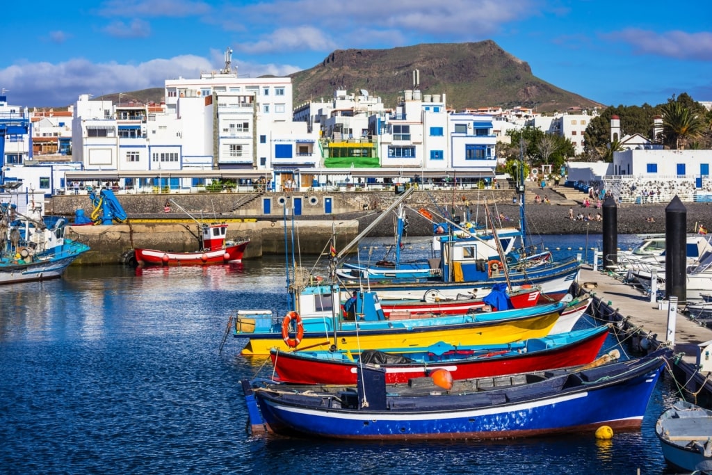 Waterfront of Puerto de las Nieves