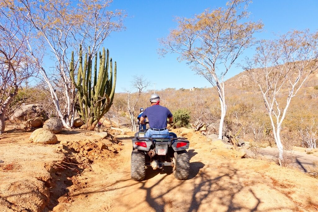 Atv ride, one of the best things to do in Mexico