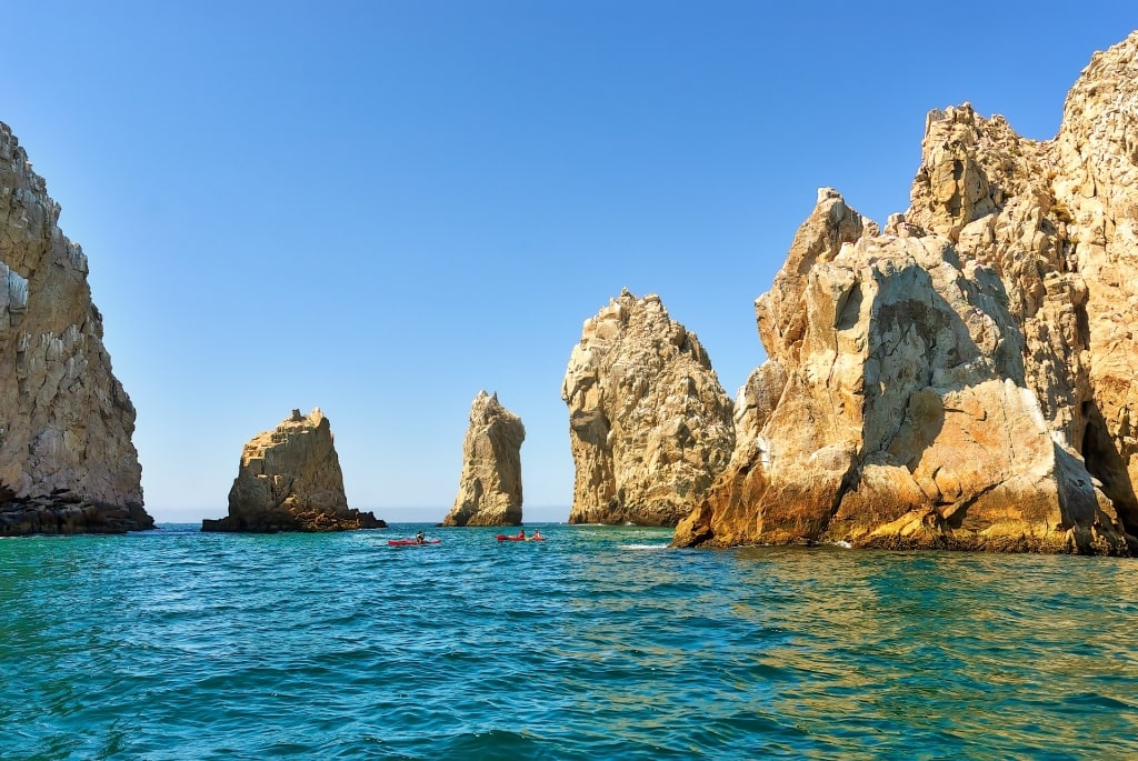 Kayaking in Sea of Cortez