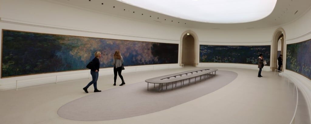 Painting inside Musée de L’Orangerie