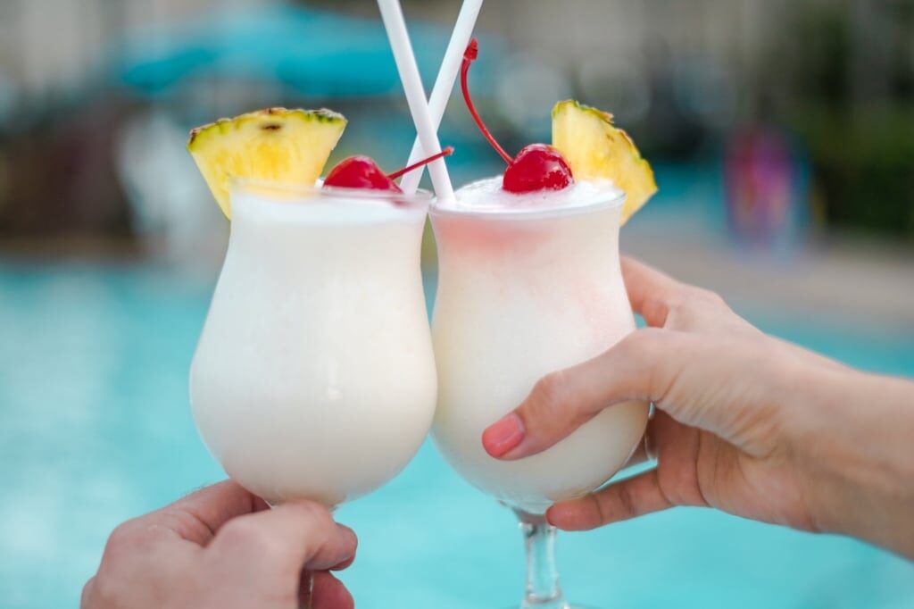 Try piña colada, one of the best things to do in San Juan