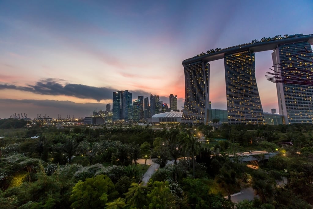 Singapore skyline