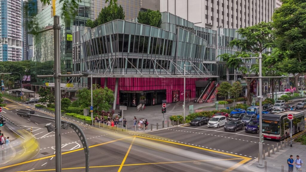 Street view of Orchard Road