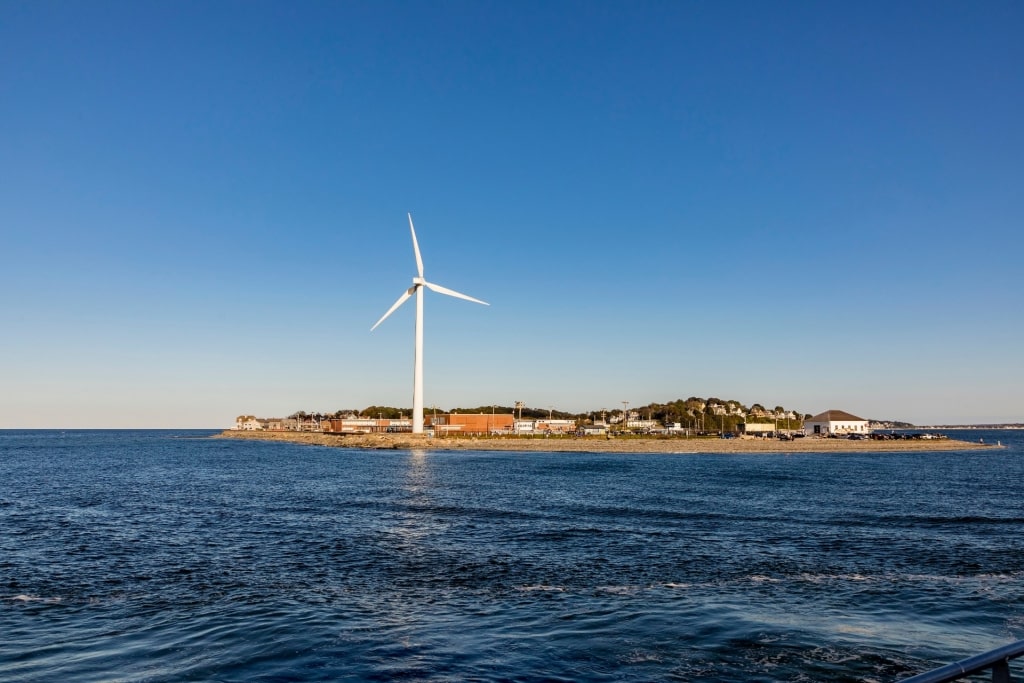 Visit Boston Harbor Islands, one of the best things to do with kids in New England