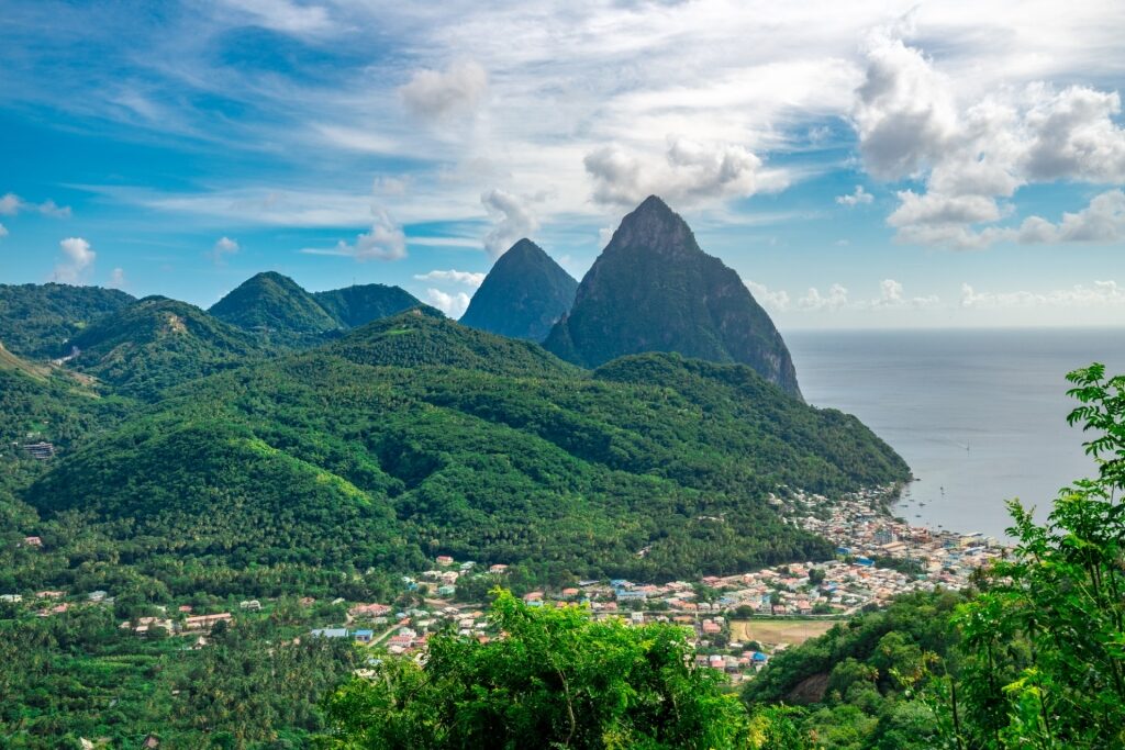 St. Lucia, one of the best islands to honeymoon