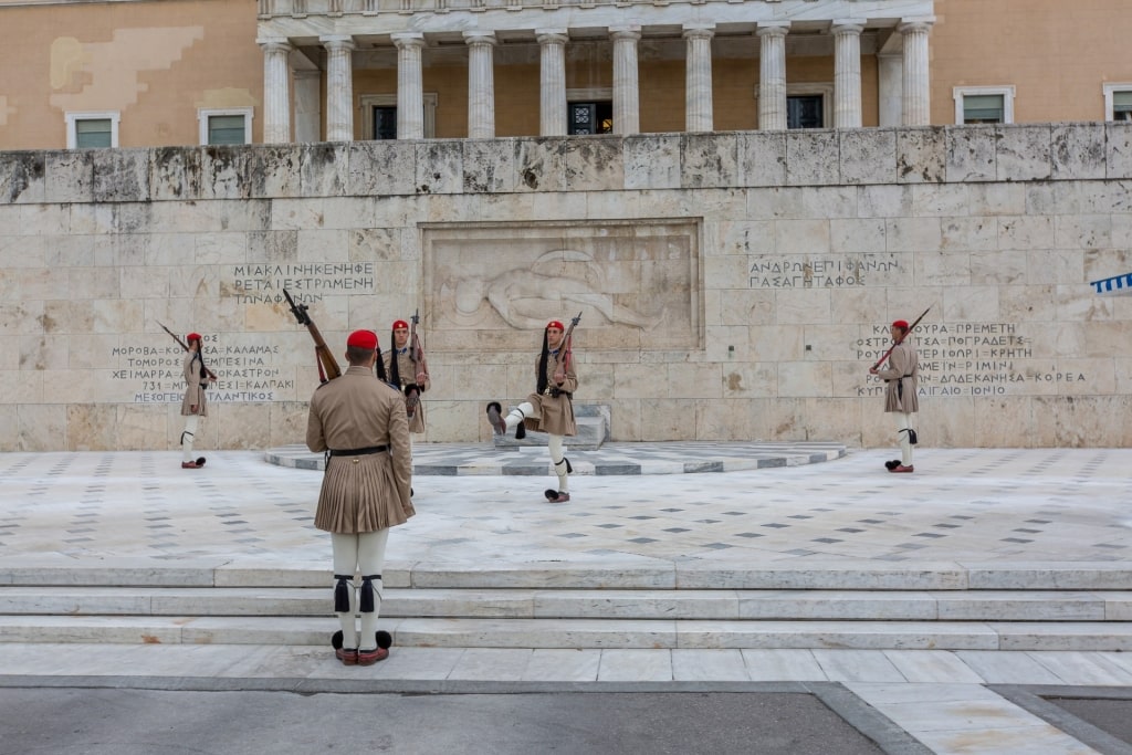 Guards at the Tomb of the Unknown Soldier