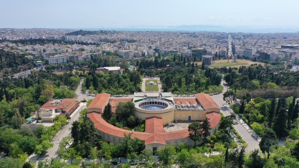 Lush landscape of Zappeio