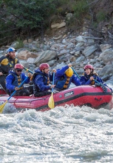 Nenana River, one of the best places to go white water rafting
