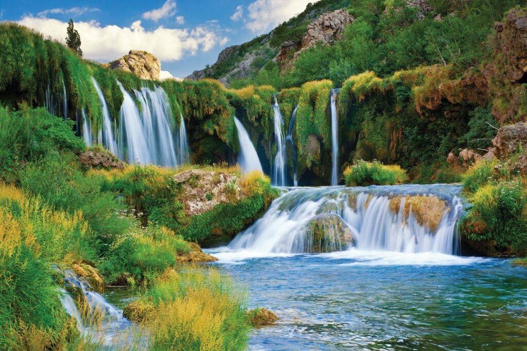 Pretty cascade of Veliki Buk, Croatia