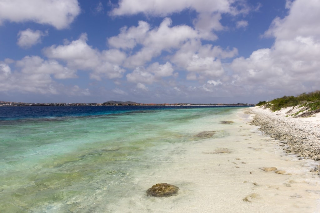 Quiet beach of No Name Beach, Klein Bonaire