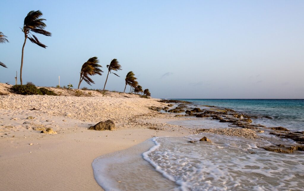 Pink Beach, one of the best Bonaire beaches