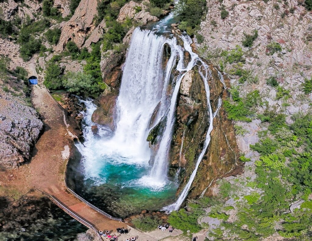 Krčić Waterfall, one of the best Croatia waterfalls