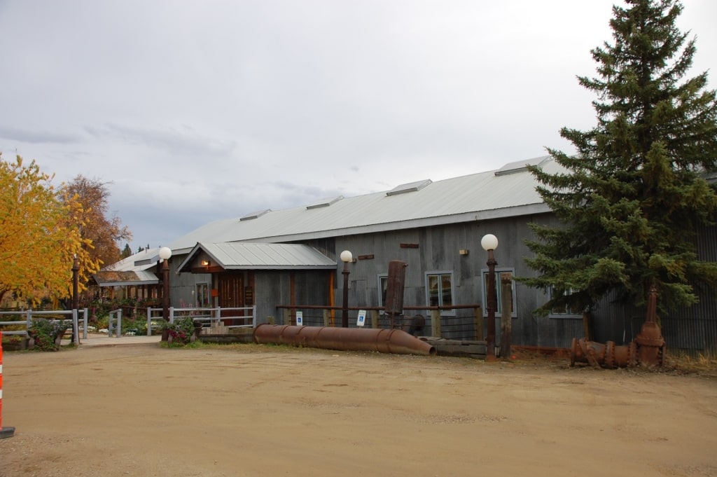 View outside the Pump House Restaurant