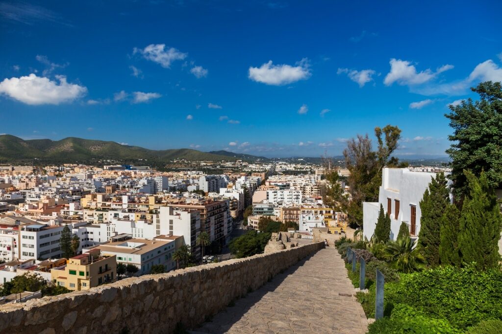 View from Baluarte de San Jaime