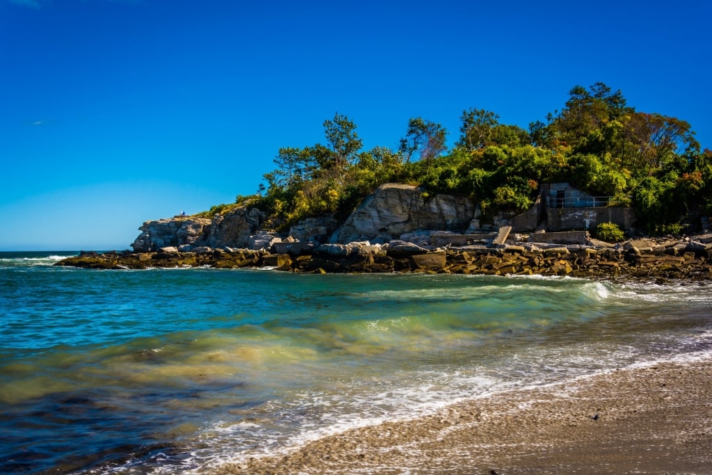 Fort Williams Park, one of the best Portland Maine beaches